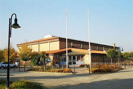 Oberlandsporthalle Sohland Außenansicht